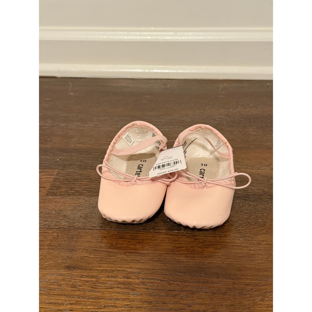 NWT Carter's Ballet Shoes Sz 10